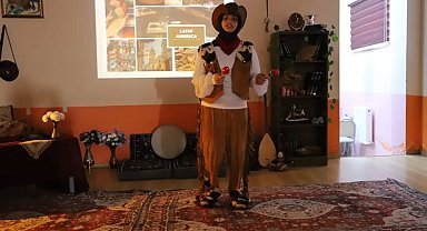 Bayburt'ta öğrenciler farklı kültürleri sahneye taşıdı