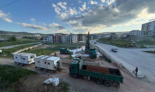 Bayburt'ta yeraltı suyu aramalarında 150 metrede suya ulaşıldı