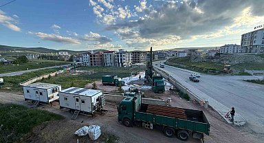 Bayburt'ta yeraltı suyu aramalarında 150 metrede suya ulaşıldı