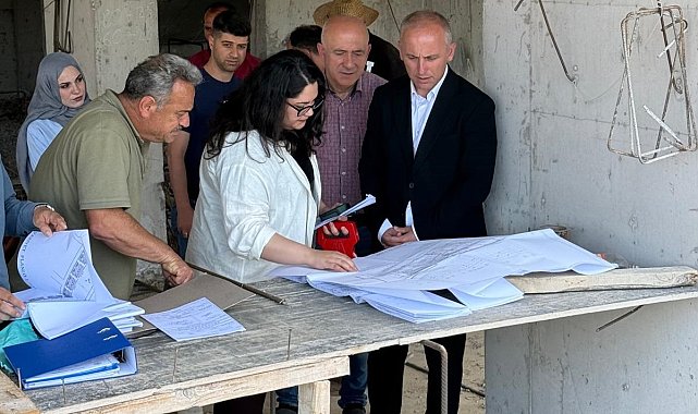 Bayburt'taki şantiyelerde yapı denetimi yapıldı