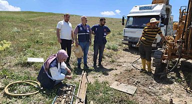 Bayburt'un Gümüşsu köyünde jeolojik etüt çalışmaları incelendi