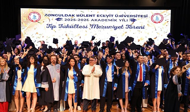 BEUN'da genç doktorlar meslek hayatına uğurlandı