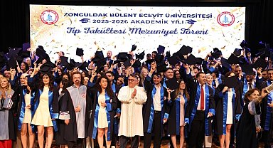 BEUN'da genç doktorlar meslek hayatına uğurlandı