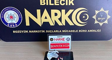 Bilecik'te 'Lyrica' adı verilen uyuşturucu madde ele geçirildi