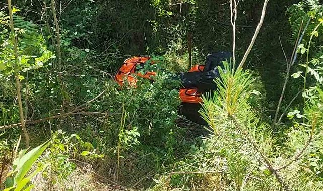 Bilecik'te ATV dere yatağına uçtu: 3 yaralı