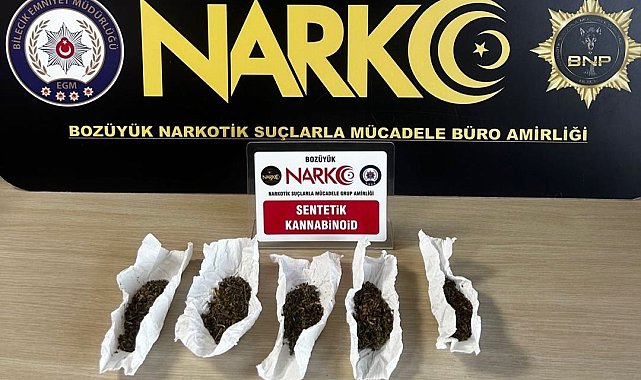 Bilecik'te bir şahsın üzerinde bonzai ele geçirildi