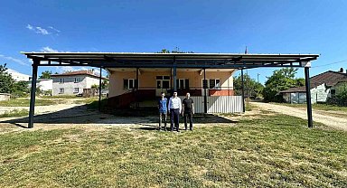 Bilecik'te köylere sundurma desteği