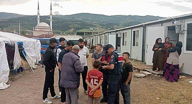 Bilecik'te mevsimlik işçilere jandarma denetimi