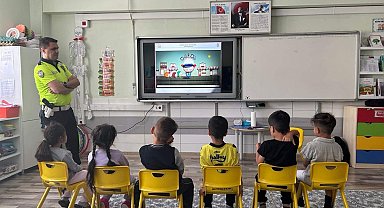 Bilecik'te öğrencilere trafik eğitimi verildi