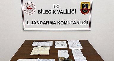 Bilecik'te tefecilik operasyonu, çok sayıda yaprak senet karnesi ele geçirildi