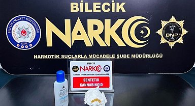 Bilecik'te uyuşturucu operasyonu: 1 şüpheli yakalandı