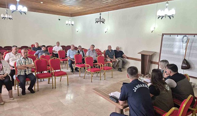Bilecik'te yangın ve biçerdöver kontrolü bilgilendirmesi