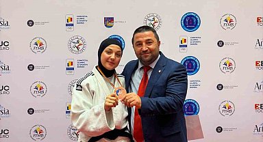 Bilecikli milli judocudan Balkan Şampiyonası'nda bronz madalya