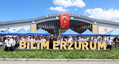 Bilim Fuarları Festivali Erzurum'da büyük bir coşkuyla gerçekleştirildi