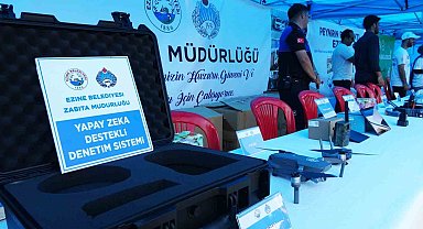 BilimFest'te Ezine Belediyesine ait son teknoloji kent güvenlik sistemleri sergilendi