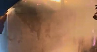 Bingöl'de arazi yangını eve sıçradı