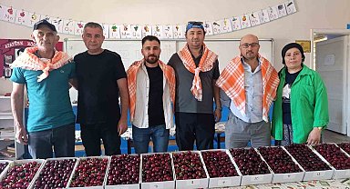 Binlerce insan Kiraz Festivali için Börez'e akın etti