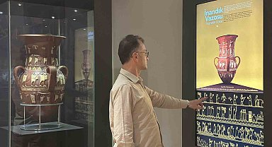 Binlerce yıl öncesindeki gelenekleri anlatan İnandık Vazosu'na yoğun ilgi