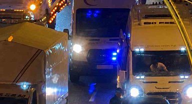 Bitlis Spor kutlamalarında ambulansa yol açan vatandaş takdir topladı