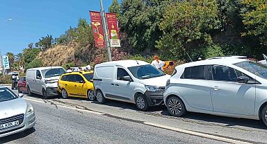 Bodrum'da zincirleme kaza: "5 araç birbirine girdi"