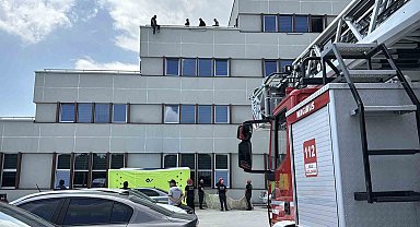 Bolu'da 2 milyon liralık salep cezasına isyan edip çatıya çıktı