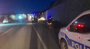 Bolu'da emniyet şeridinde otomobilin çarptığı adam hayatını kaybetti