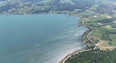 Bolu'da içme suyunun karşılandığı Baraj Gölet'inde su seviyesi yüzde 100'e ulaştı