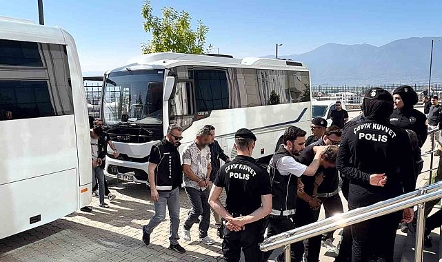 Bursa merkezli 4 ildeki uyuşturucu operasyonunda 40 tutuklama