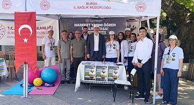 Bursa'da hareket yaşını öğren kampanyasına yoğun ilgi