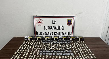 Bursa'da kaçak tütün operasyonu: 6 gözaltı