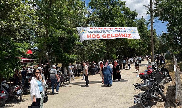 Büyükpaşa köyünde geleneksel köy hayrı düzenlendi