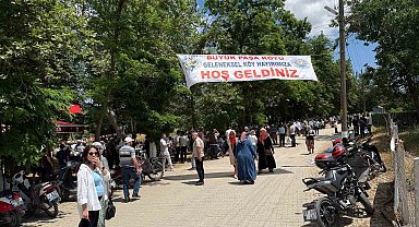 Büyükpaşa köyünde geleneksel köy hayrı düzenlendi