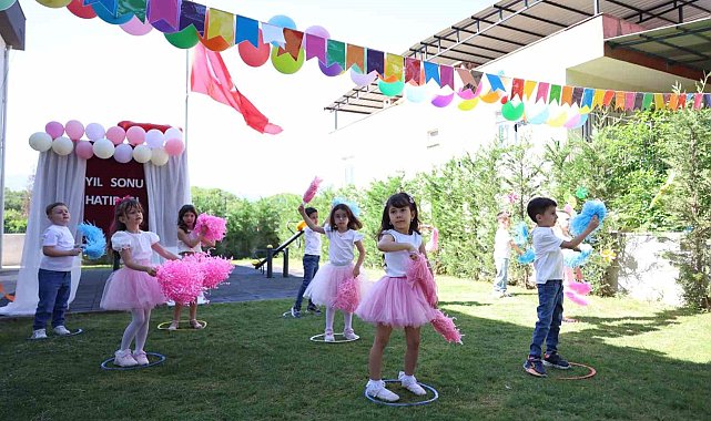 Büyükşehir'in Çocuk Gelişim Merkezleri'nde mezuniyet heyecanı yaşandı