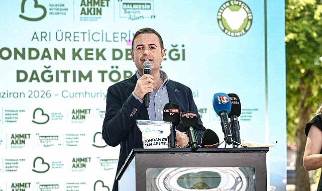 Büyükşehirden arıcılara yüzde 100 Hibeli Fondan kek desteği