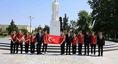 Çameli heyeti, Kardeş Şehir protokolü kapsamında Azerbaycan'da temaslarda bulundu
