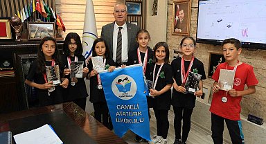 Çamelili minik atletlerden büyük başarı