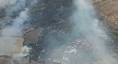 Çanakkale'de bozuk orman sahasında çıkan yangın kontrol altına alındı