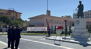 Çanakkale'de Jandarma Teşkilatı'nın 187'nci kuruluş yıl dönümü kutlandı