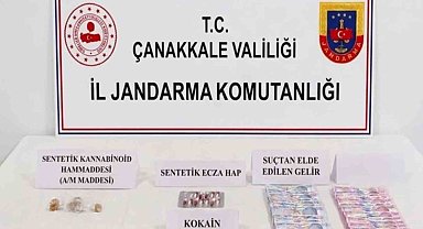 Çanakkale'de uyuşturucu operasyonu: 3 şüpheli tutuklandı