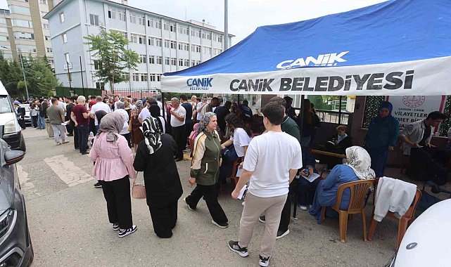 Canik'ten YKS desteği