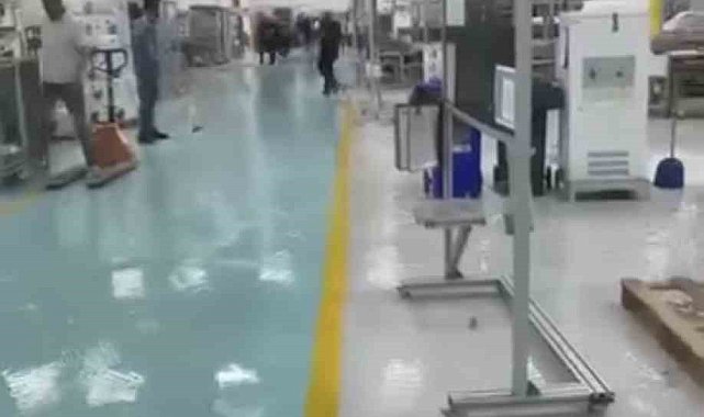 Çankırı'da sağanak etkili oldu: Fabrikayı su bastı