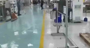 Çankırı'da sağanak etkili oldu: Fabrikayı su bastı