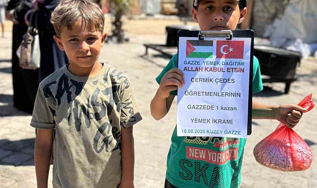 Çermik'ten Gazze'ye gönül köprüsü