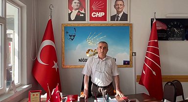 CHP Niğde İl Başkanı görevden alındı