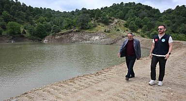 Çiftçinin su kaynağı yeniden hayat buldu