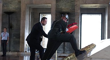 Çivril heyeti Anıtkabir'de Ata'nın huzurunda