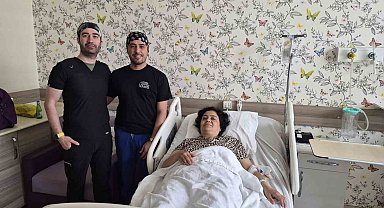 Çivrilli hasta kesi yapılmadan yapılan tedaviyle sağlığına kavuştu