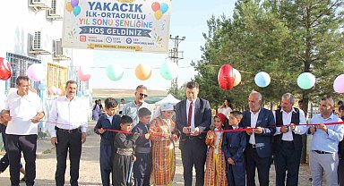 Cizre Yakacık İlk ve Ortaokulunda yıl sonu şenliği