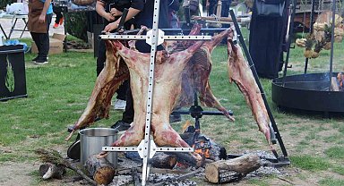 Çorum'da gastronomi şöleni hem damaklara hem gözlere hitap etti