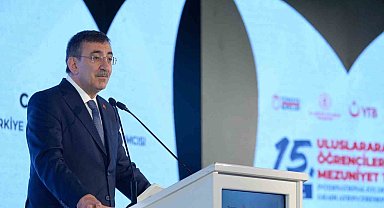 Cumhurbaşkanı Yardımcısı Yılmaz: "Bugün ülkemizde 362 bini aşkın uluslararası öğrencimiz eğitim öğretim görmektedir"